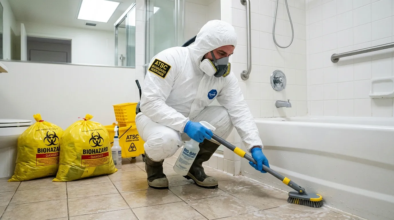 Decontamination equipment deployed for Blood Cleanup in Town 'n' Country